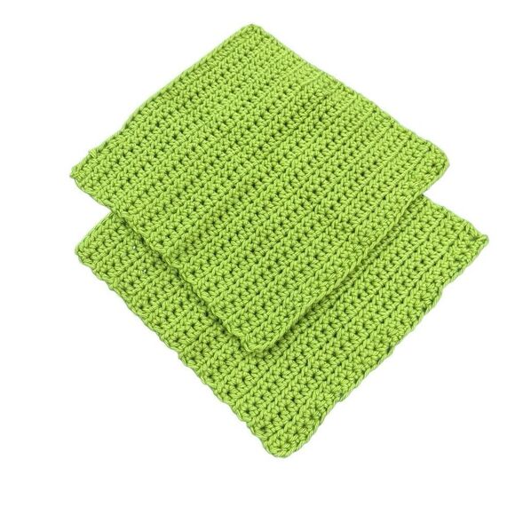 Brand New!! Handmade 100% cotton Washcloth Set - Picture 3 of 6